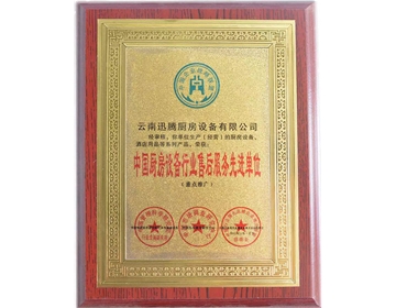 售后服務(wù)先進(jìn)單位榮譽(yù)證書